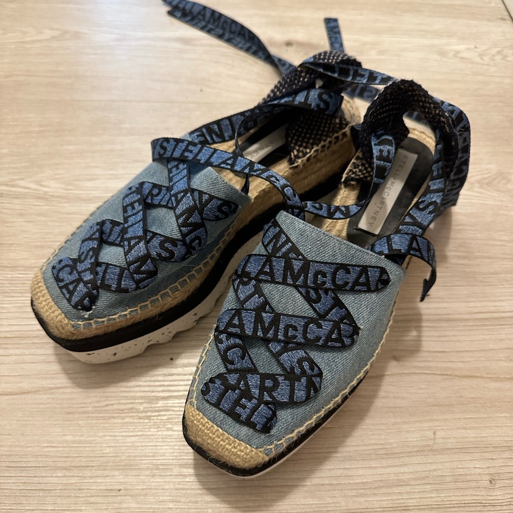Stella McCartney Women’s Gaia Platform Espadrille Sandals